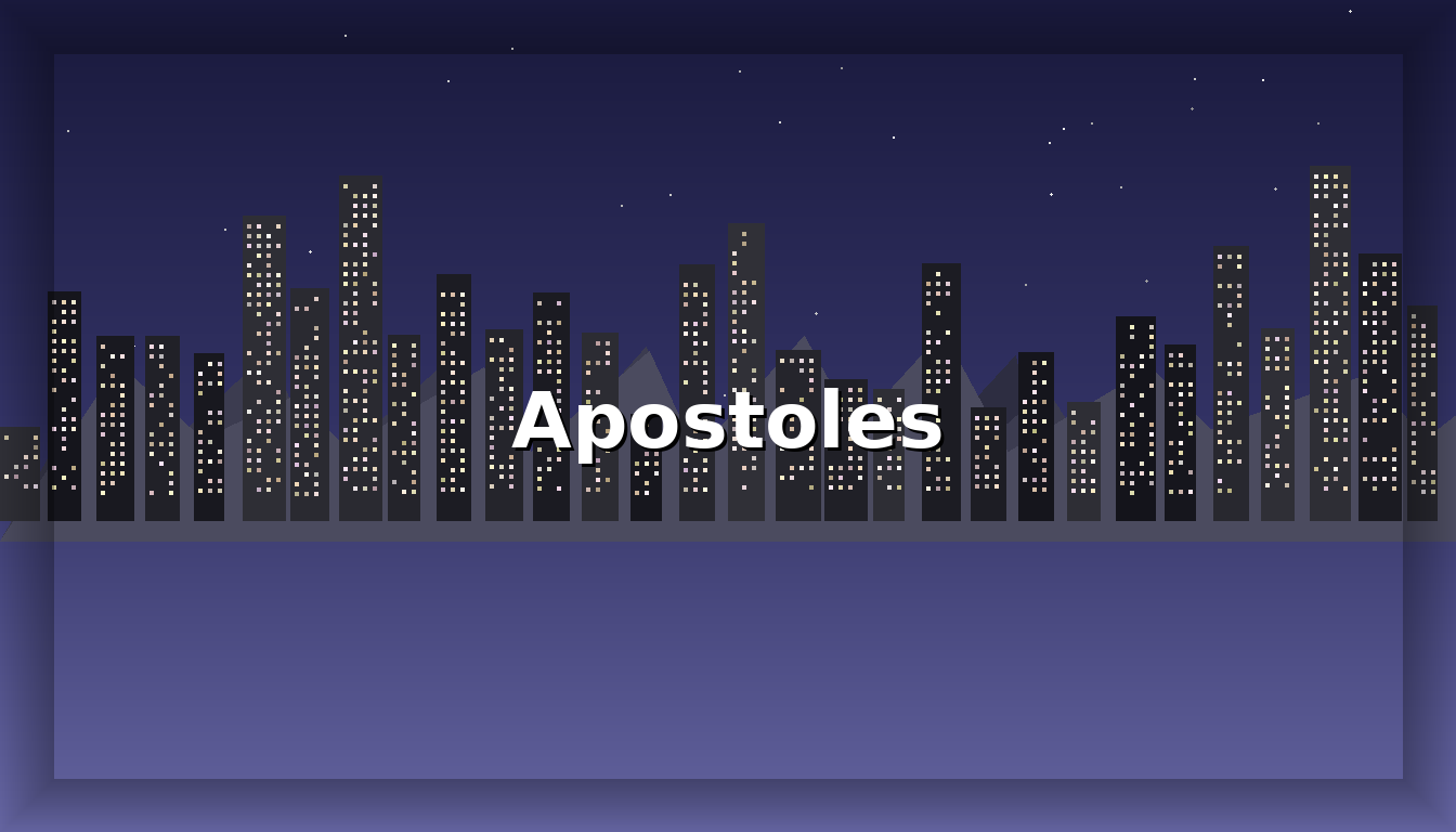 Chat Apostoles - Imagen representativa de Apostoles