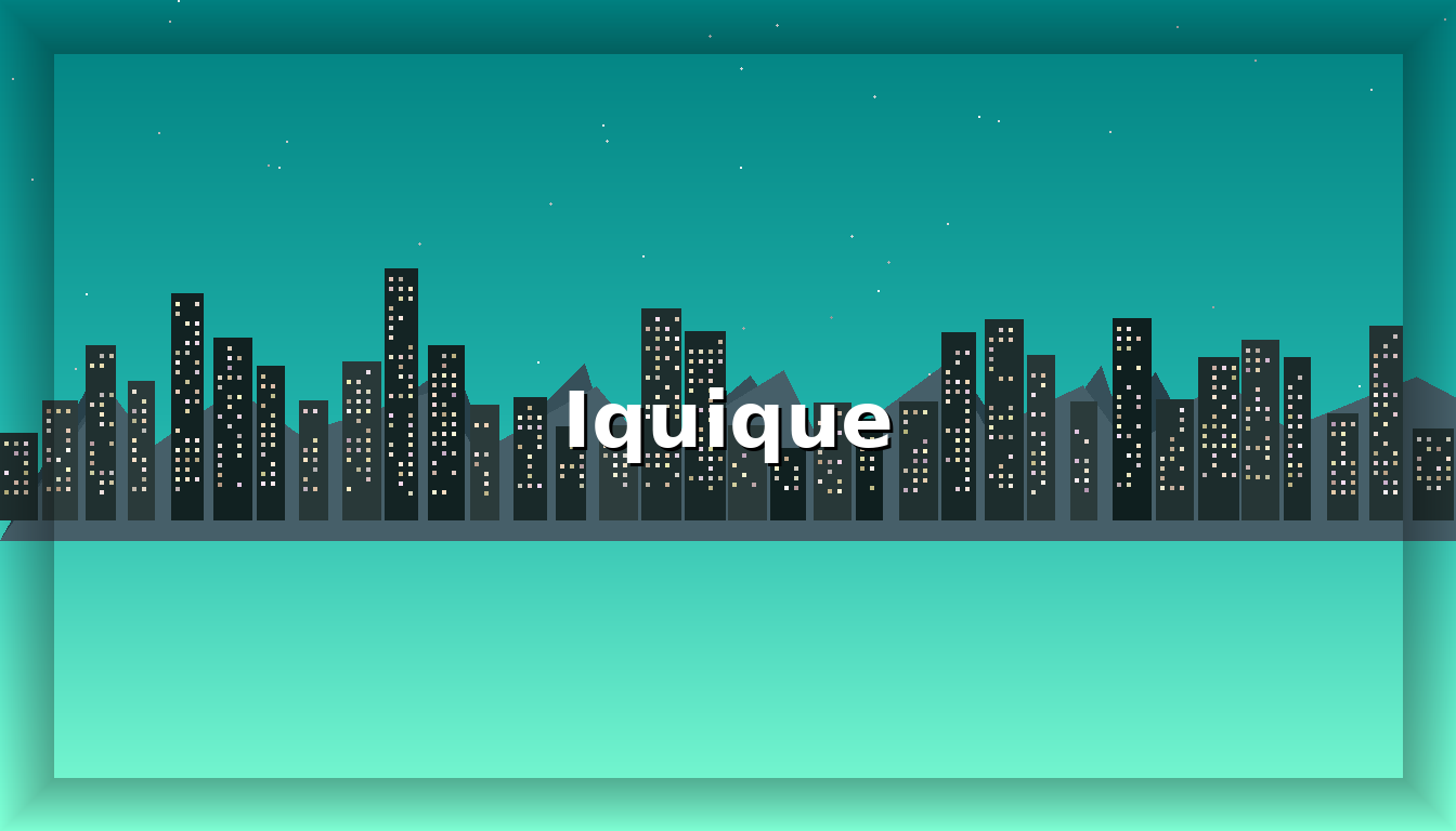 Chat Iquique - Imagen representativa de Iquique