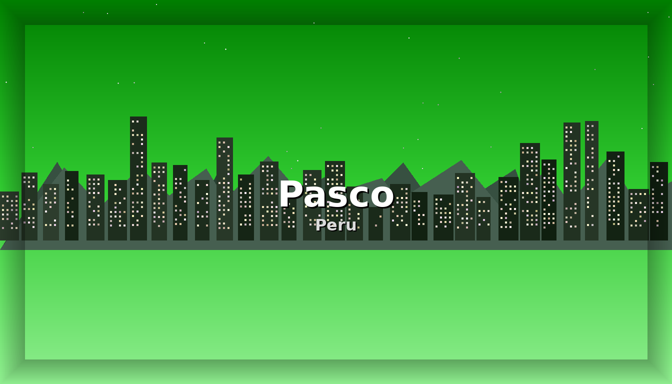 Chat Pasco Pe - Imagen representativa de Pasco Pe