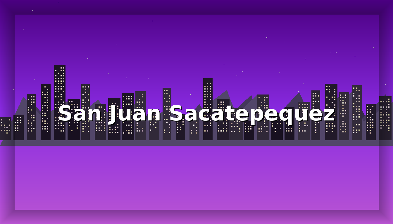 Chat San Juan Sacatepequez - Imagen representativa de San Juan Sacatepequez